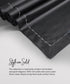 Nectarsoft King Solid Bedsheet Set, Dark Blue| 600 TC Cotton| 4 Pillow Covers