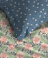 Comfort Living Queen Bedsheet Set, Serene Blue| 120 TC Cotton|2 Pillow Cover