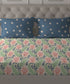 Comfort Living Queen Bedsheet Set, Serene Blue| 120 TC Cotton|2 Pillow Cover