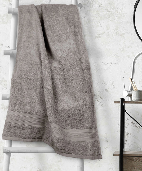 Soft Comfort 1Pc Bath Towel, Charcoal|509 GSM Cotton|Air Rich Technology
