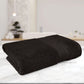 Soft Comfort 1Pc Bath Towel, Allure Black|509 GSM Cotton|Air Rich Technology