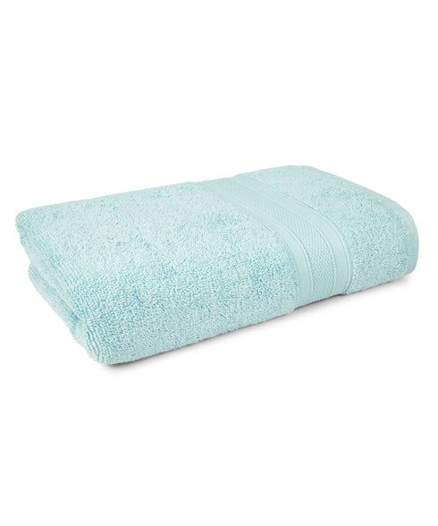 Soft Comfort 1Pc Bath Towel, Nile Blue|509 GSM Cotton|Air Rich Technology