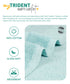 Soft Comfort 1Pc Bath Towel, Nile Blue|509 GSM Cotton|Air Rich Technology