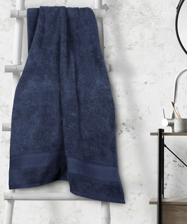 Soft Comfort 1Pc Bath Towel ,Navy Blue|509 GSM Cotton|Air Rich Technology