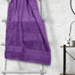 Soft Comfort 1Pc Bath Towel, Plum|509 GSM Cotton|Air Rich Technology