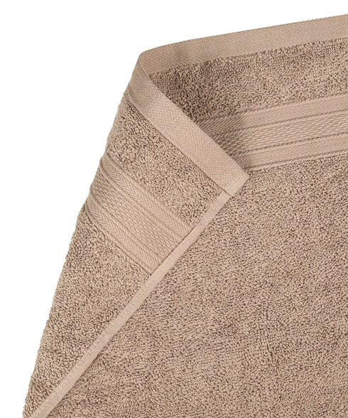 Soft Comfort 4Pc Hand Towel Set, Acron Brown|509 GSM Cotton|Air Rich Technology