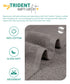 Soft Comfort 4Pc Hand Towel Set, Charcoal|509 GSM Cotton|Air Rich Technology