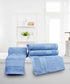 Soft Comfort 4Pc Hand Towel Set, Allure Blue|509 GSM Cotton|Air Rich Technology