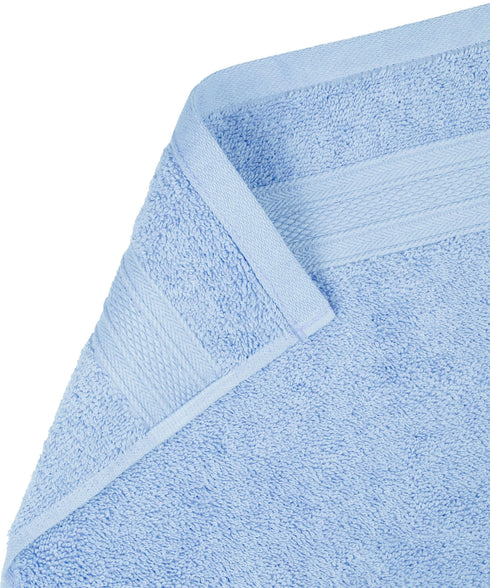 Soft Comfort 4Pc Hand Towel Set, Allure Blue|509 GSM Cotton|Air Rich Technology