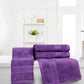 Soft Comfort 4Pc Hand Towel Set,Plum|509 GSM Cotton|Air Rich Technology