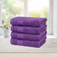 Soft Comfort 4Pc Hand Towel Set,Plum|509 GSM Cotton|Air Rich Technology
