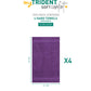 Soft Comfort 4Pc Hand Towel Set,Plum|509 GSM Cotton|Air Rich Technology