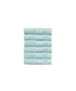 Soft Comfort 6Pc Face Towel Set, Nile Blue|509 GSM Cotton|Air Rich Technology