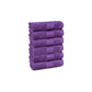 Soft Comfort 6Pc Face Towel Set,Plum,Purple|509 GSM Cotton|Air Rich Technology