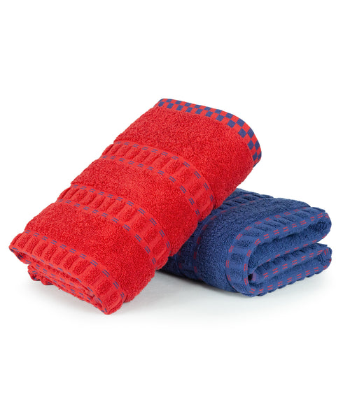 His & Her 2 PC Bath Towel Set, Tom & Jerry|500 GSM Cotton