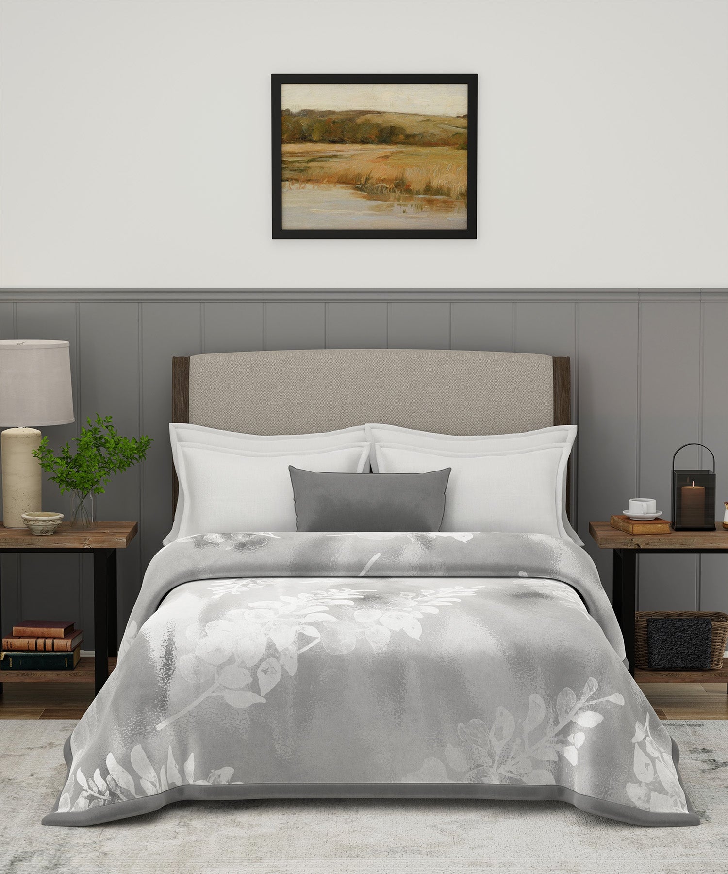 Classic Cloud Cacoon Double Blanket, Mauric| KG Polyester