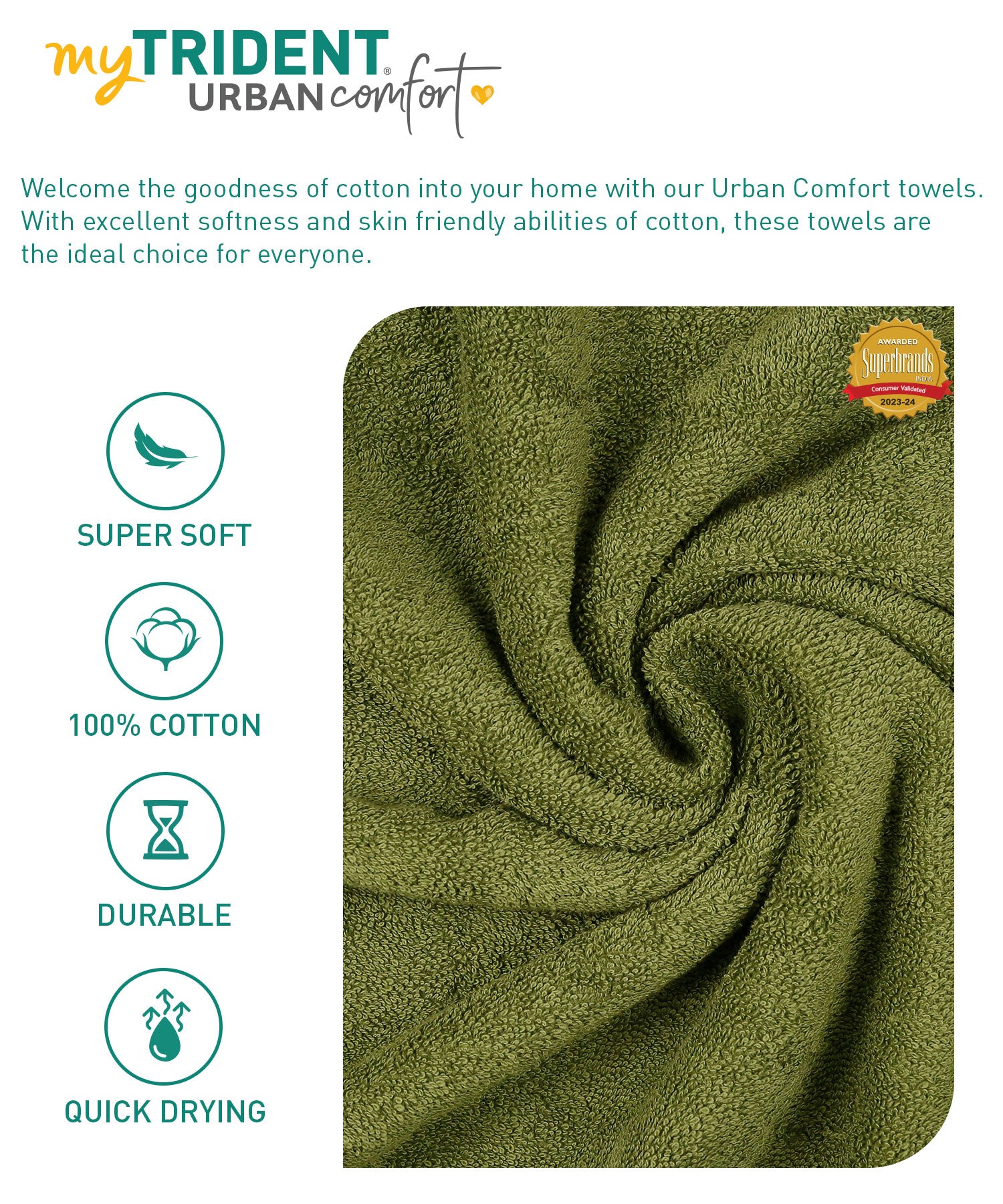 1Pc Bath Towel