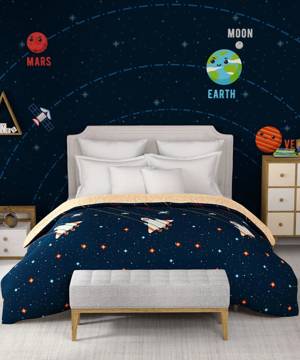Juniors Double AC Comforter, Lightyear|144 TC Cotton