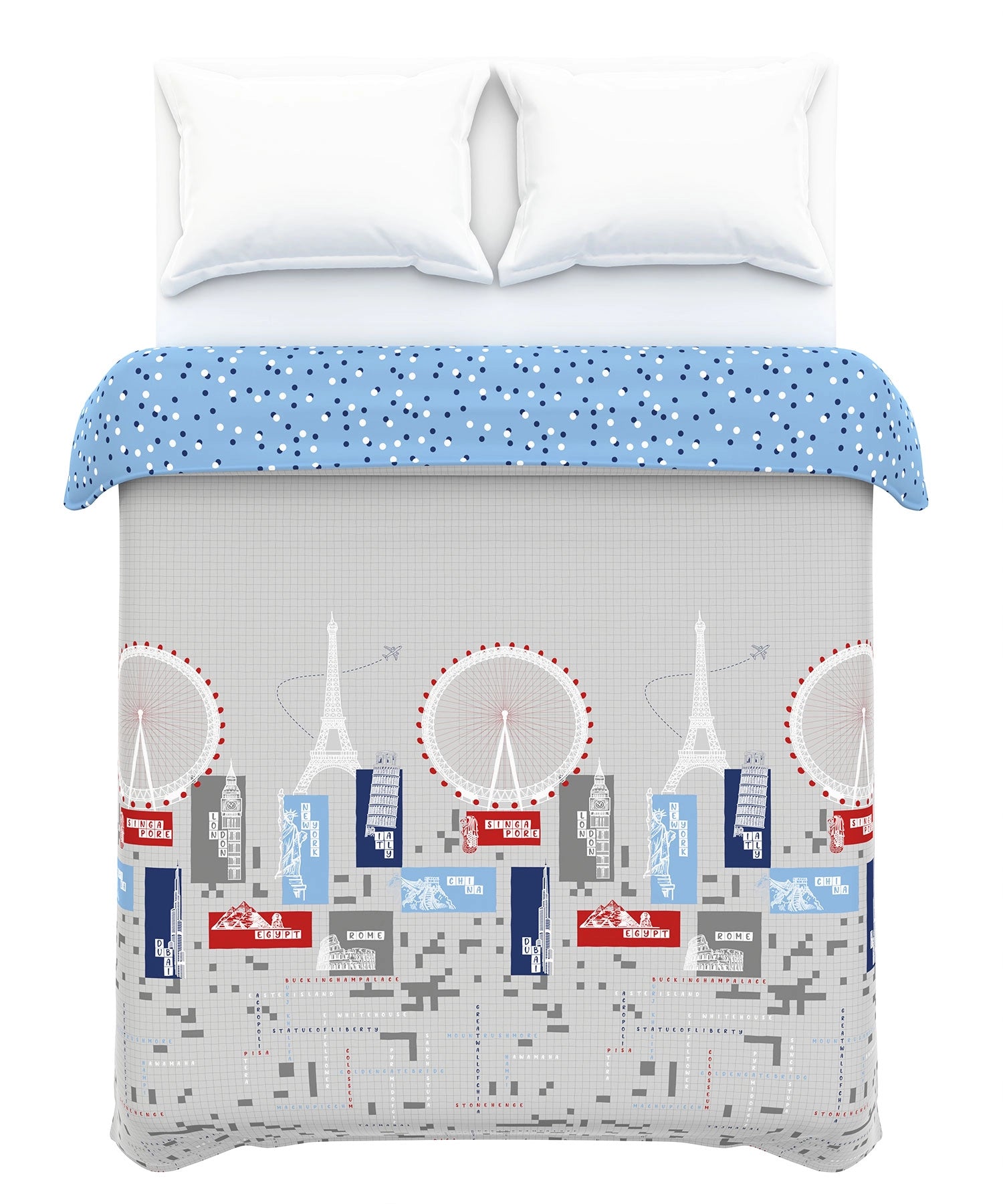 Juniors Double AC Blanket/Comforter, Crossworld|144 TC Cotton