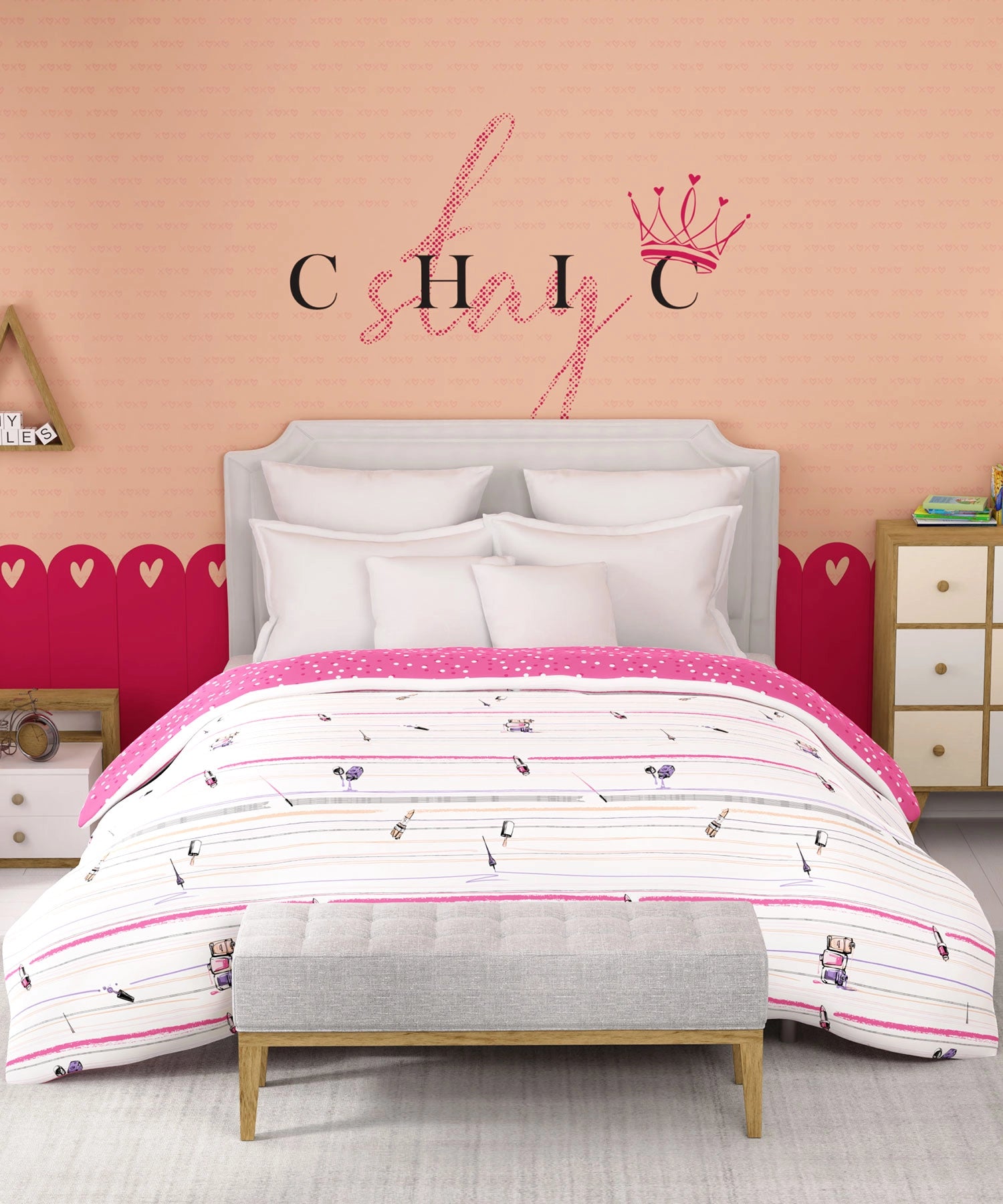 Juniors Double AC Blanket/Comforter, Slumber Party|144 TC Cotton