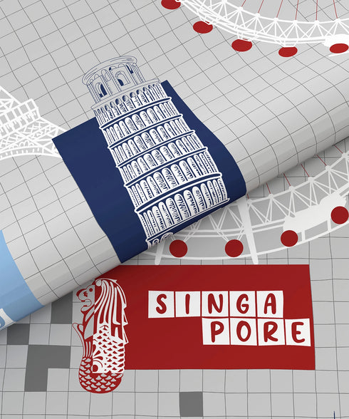 Juniors Single AC Comforter, Crossworld|144 TC Cotton