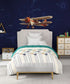Juniors Single AC Comforter, Passport|144 TC Cotton
