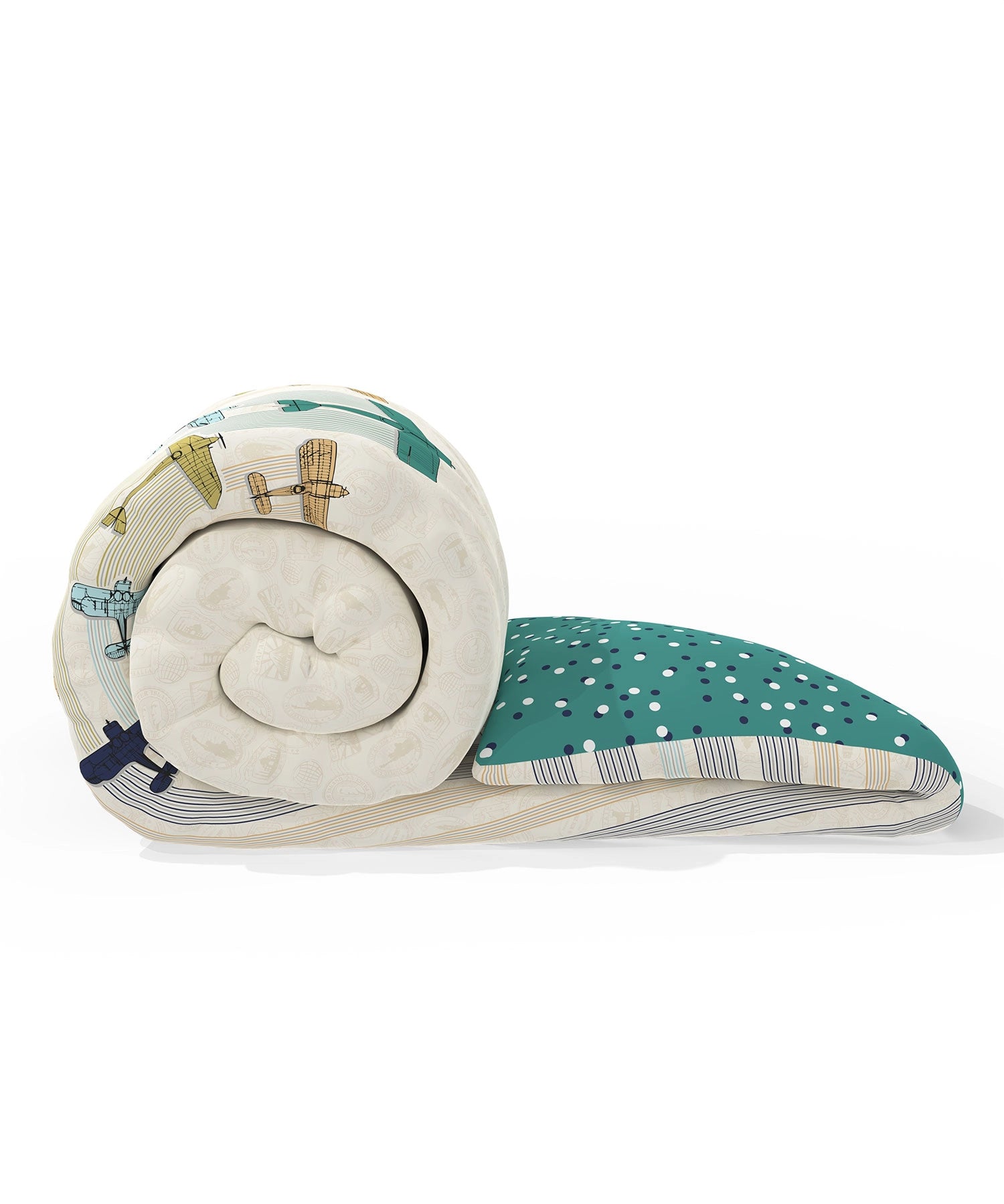 Juniors Single AC Blanket/Comforter, Passport|144 TC Cotton