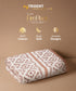 Indulgence By The FirePlace Bath Towel, Super Soft, Intricate Design, 600 GSM, Kelle