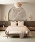 Home Essential Pastel Poetry Geo Bedsheet, Maison Marmalade|144TC Cotton| 2 Pillow Covers