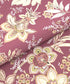 Home Essential King Printed Bedsheet, 144TC, 100% Cotton-Elaila Mauve