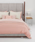 Home Essential King Printed Bedsheet, 144TC, 100% Cotton-Emaar Red
