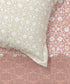 Home Essential King Printed Bedsheet, 144TC, 100% Cotton-Emaar Red