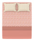 Home Essential King Printed Bedsheet, 144TC, 100% Cotton-Emaar Red