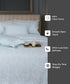 Luxe Home King Bedsheet, Aurelia|600 TC Cotton|4 Pillow Covers
