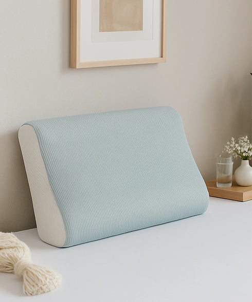 Urban Comfort Contour Cloud Pillow, 35 X 58 CM, Pack of 1| Grey