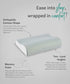 Urban Comfort Contour Cloud Pillow, 35 X 58 CM, Pack of 1| Grey