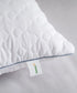 Urban Comfort Quilt Cloud Pillow, 43X69 CM, Pack of 1| White