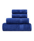 Celebration 4Pc Towel set, Midnight Blue | 450 GSM Cotton