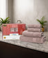 Celebration 4Pc Towel set, Nature Lux | 450 GSM Cotton