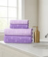 Aroma 4Pc Towel Set, Lavender| 500 GSM Cotton
