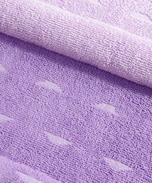 Aroma 4Pc Towel Set, Lavender| 500 GSM Cotton