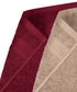 Soft Comfort 4 Pc Hand Towel, Acorn & Wine Red| 509 GSM Cotton|Air Rich Technology