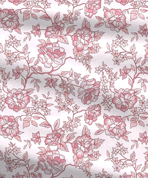 Urban Comfort Queen Bedsheet Set, Juliet Pink |144 TC Cotton| 2 Pillow Covers