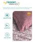 Urban Comfort Queen Bedsheet Set, Juliet Pink |144 TC Cotton| 2 Pillow Covers