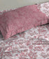 Urban Comfort Single Bedsheet Set, Juliet Pink|144 TC Cotton| 1 Pillow Covers