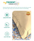 Urban Comfort Single Bedsheet Set, Gardenia Blooms Blue |144 TC Cotton| 1 Pillow Covers