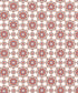 Urban Comfort Single Bedsheet Set, Majestic Mandala Red |144 TC Cotton| 1 Pillow Covers