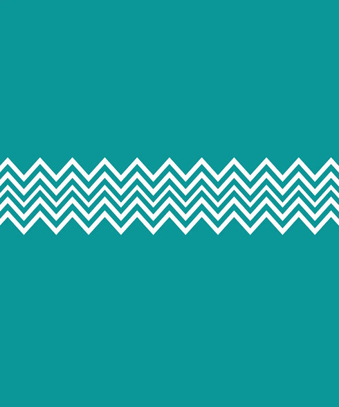 Urban Comfort Single Bedsheet Set, Trippy Triangles Blue |144 TC Cotton| 1 Pillow Covers