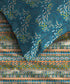 Urban Comfort Single Bedsheet Set, Midnight Bloom |144 TC Cotton| 1 Pillow Covers