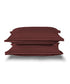 Urban Comfort Pillow Covers Set, Modern Brown| 144 TC Cotton